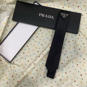 Prada Black Men's Tie